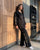 Logo Tape Wide-Leg Tracksuit