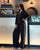 Logo Tape Wide-Leg Tracksuit