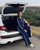 Logo Tape Wide-Leg Tracksuit